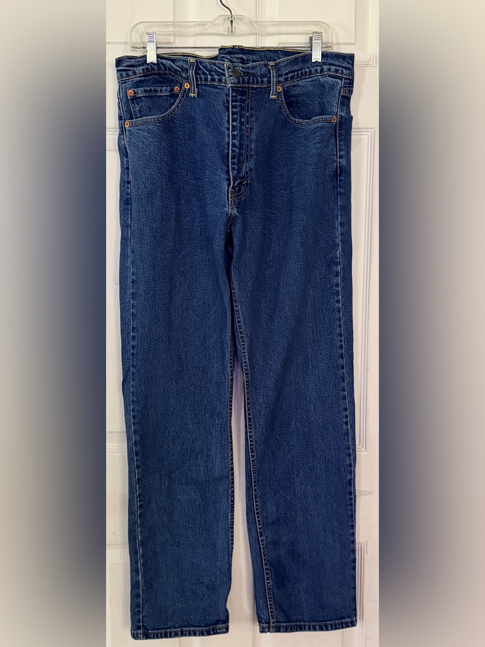 Levi's Dark Blue Straight-Leg Jeans